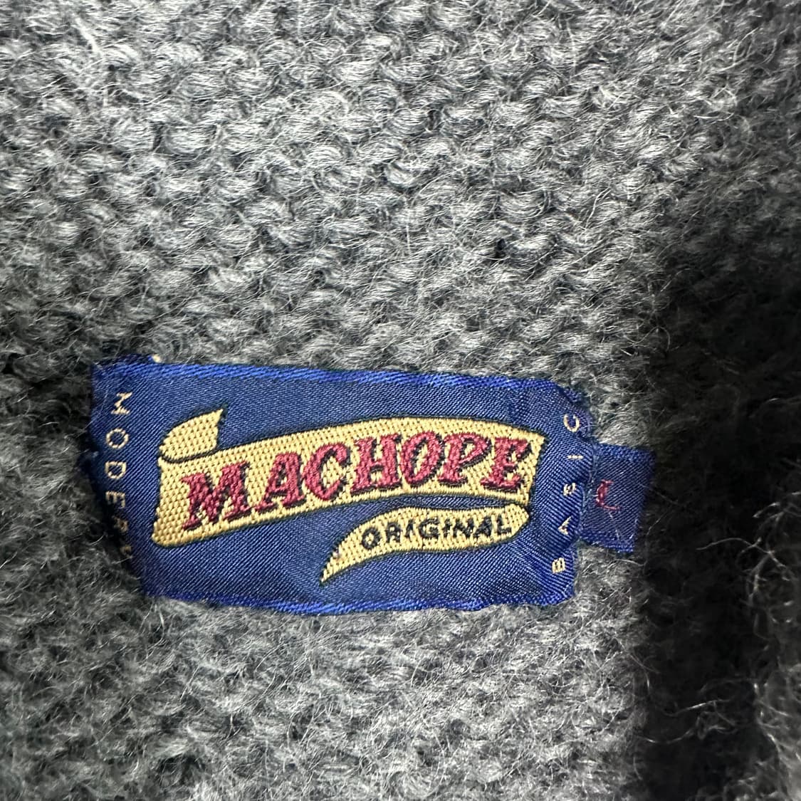 ✨ (바배) 맥호프 울 코위찬 니트 집업  상품이미지3