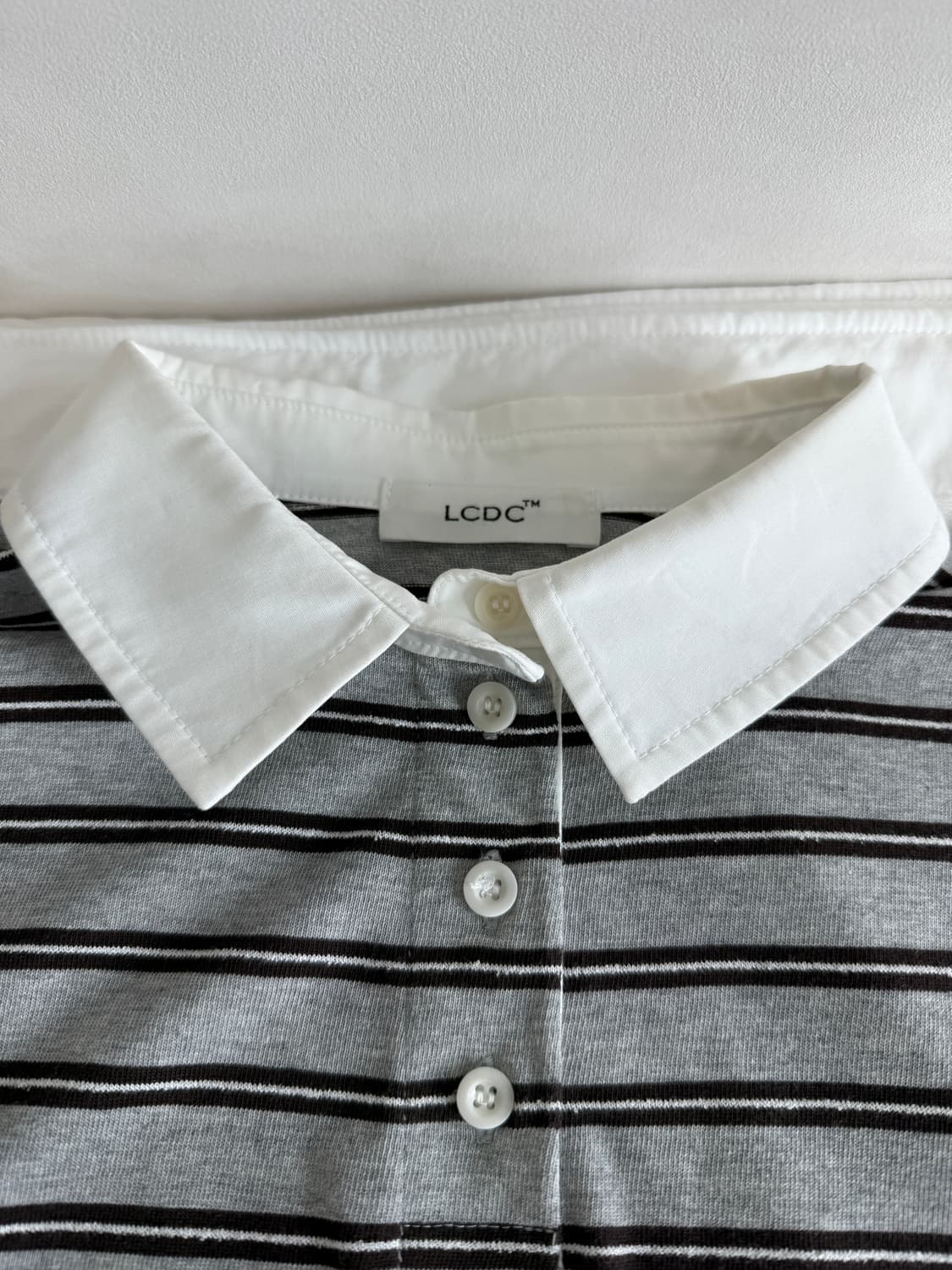 lcdc collar jersey top 카라저지탑 상품이미지4