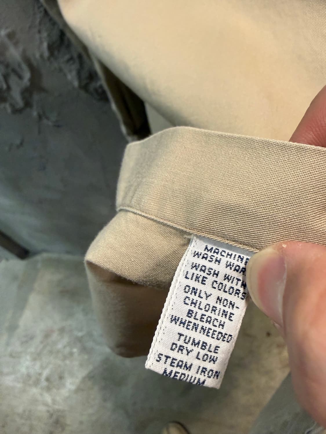 M 폴로 랄프로렌 POLO 블레이크 버튼다운 셔츠 베이지 상품이미지6