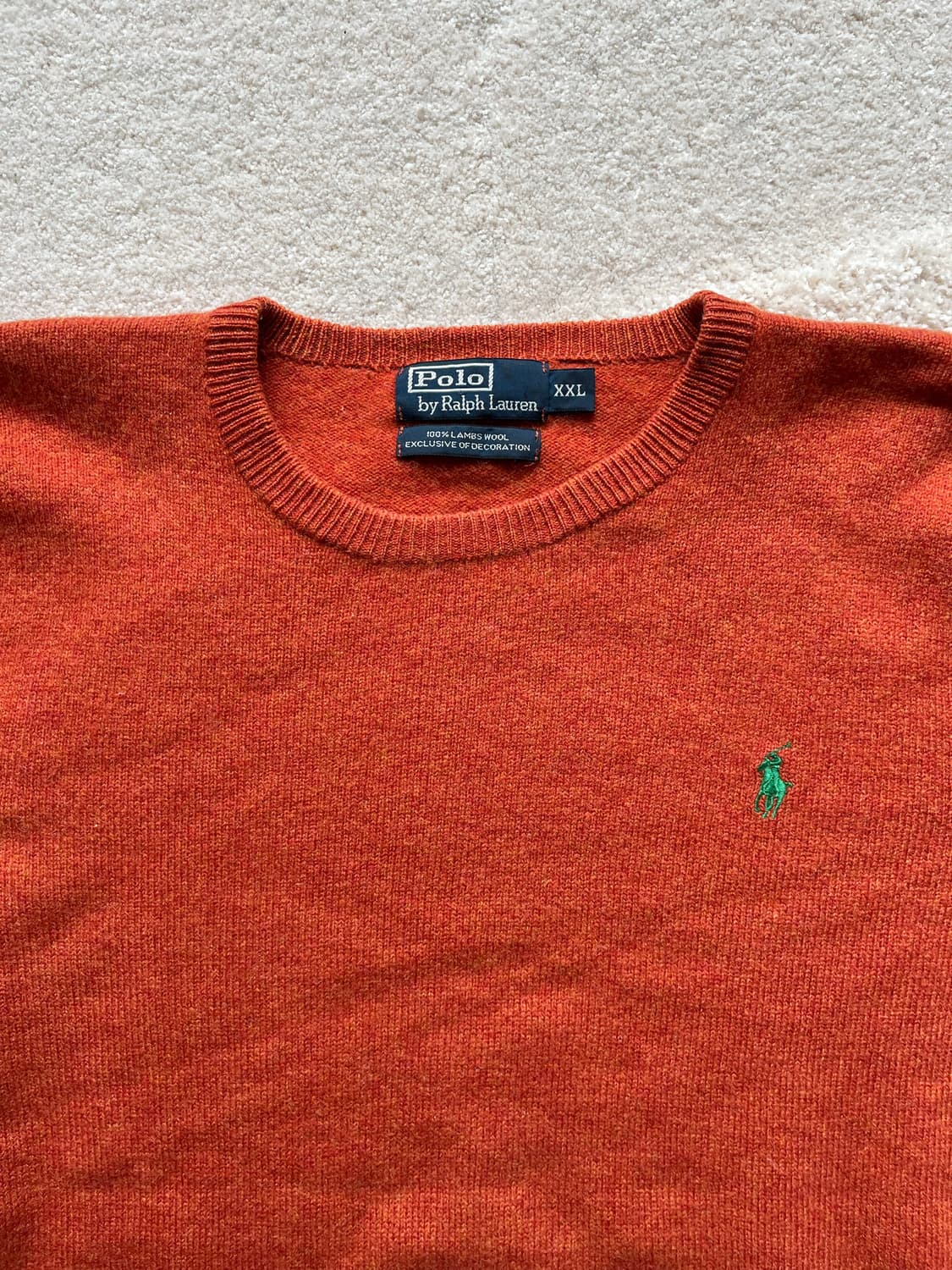 폴로 랄프로렌 램스울 크루넥 니트 (105) 상품이미지5