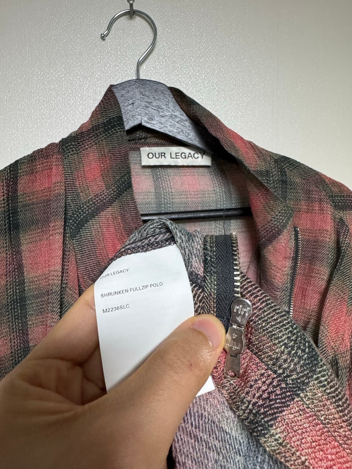 아워레가시 슈렁큰 집업 상품이미지4