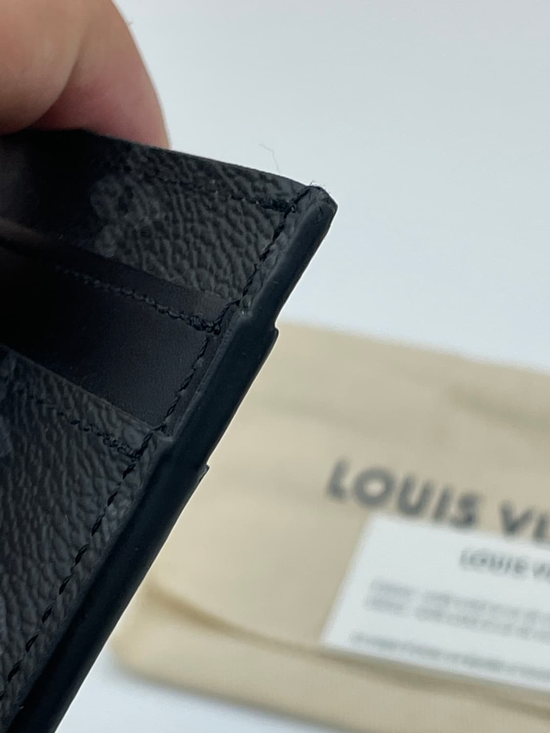 [ 풀구성 / 새상품급 ] 루이비통 이클립스 카드지갑 블랙  상품이미지8