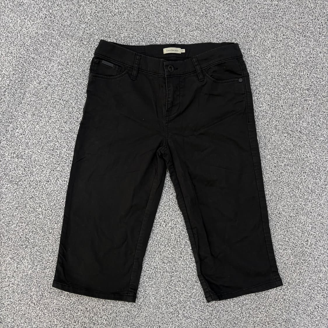 27 캘빈클라인 7부 면바지 0304J 상품이미지1
