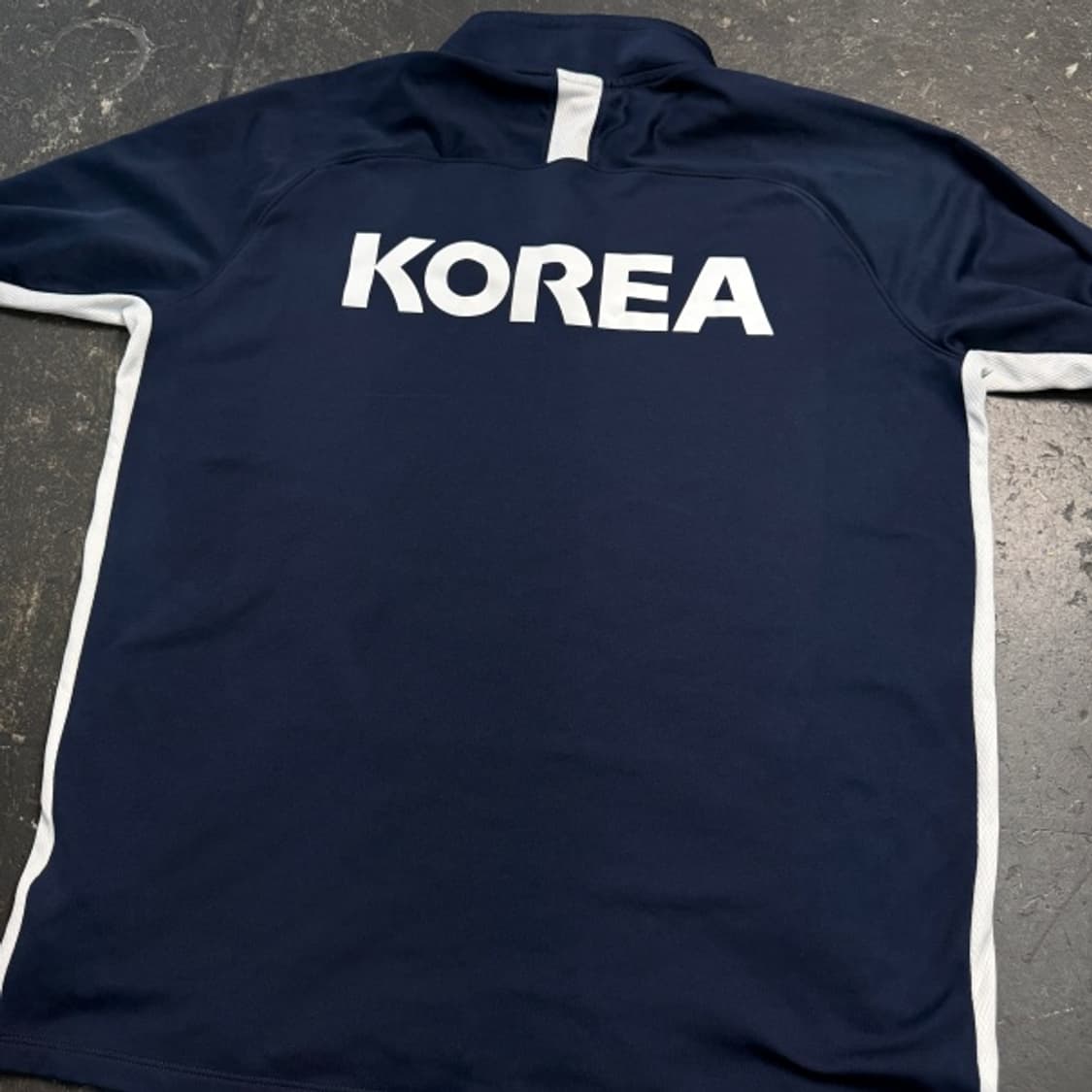 100 나이키 국대 반집업 트레이닝 탑  상품이미지5