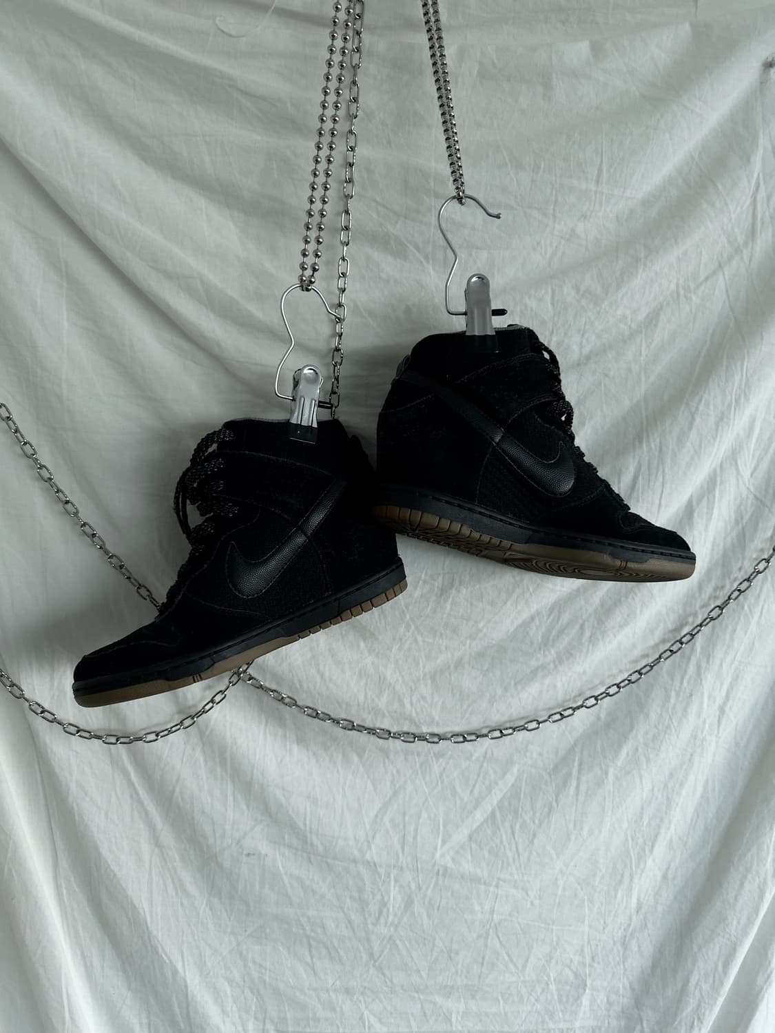 나이키 덩크 스카이하이 웨지힐 스니커즈 상품이미지2