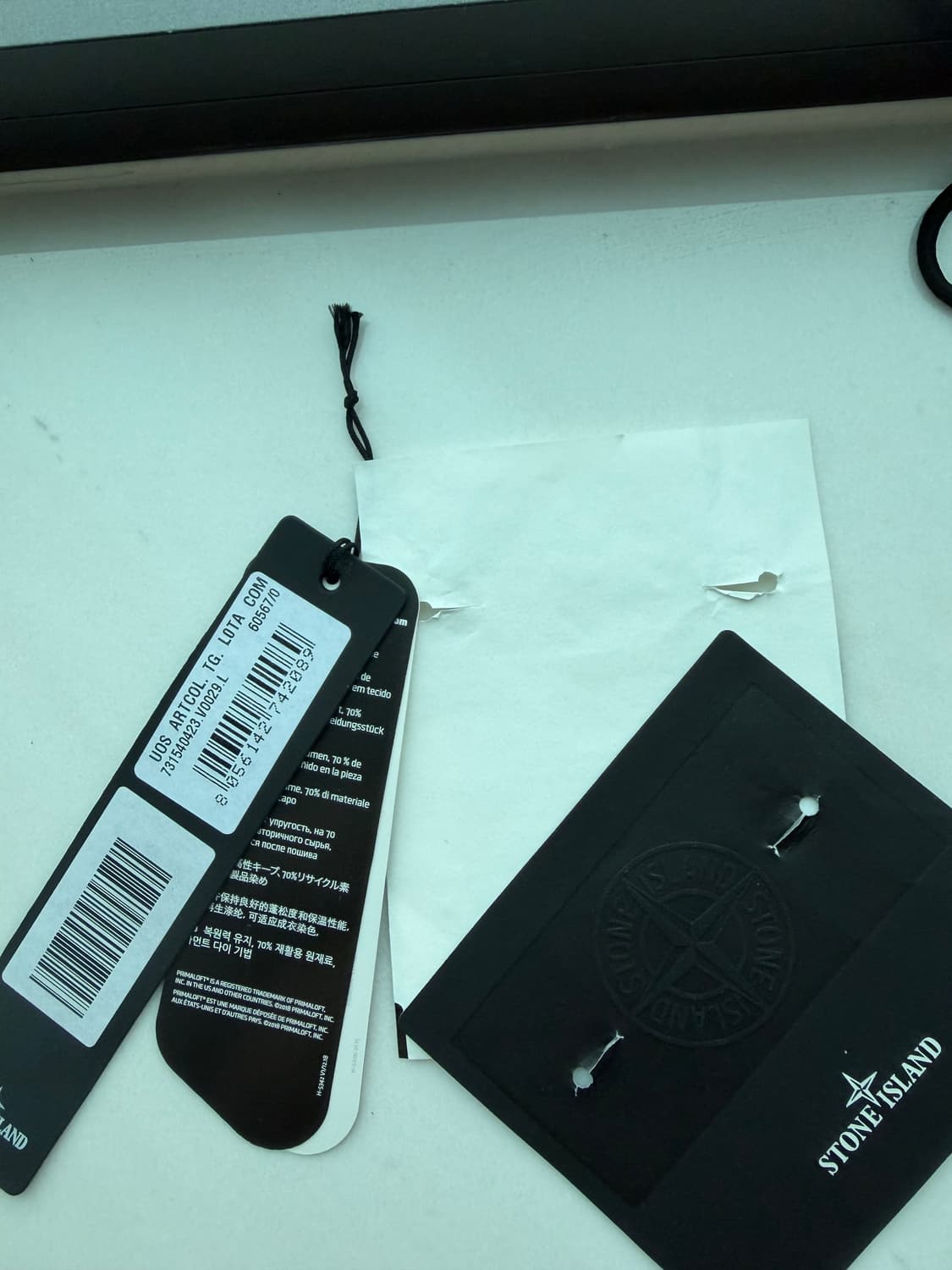 스톤아일랜드 크링클랩스 프리마로프트(바람막이) 판매합니다 상품이미지2