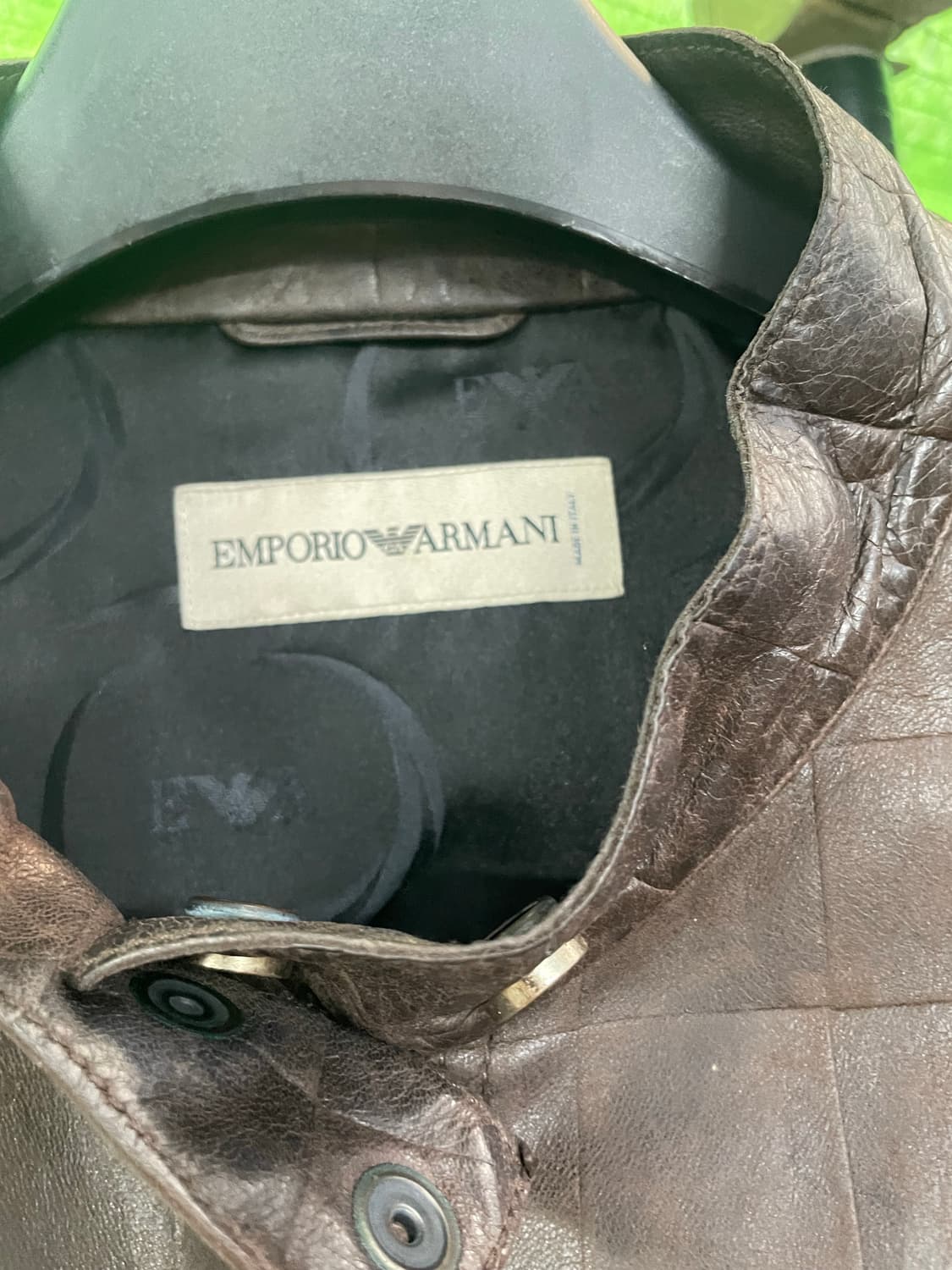 엠포리오알마니 남자 양가죽 상품이미지2