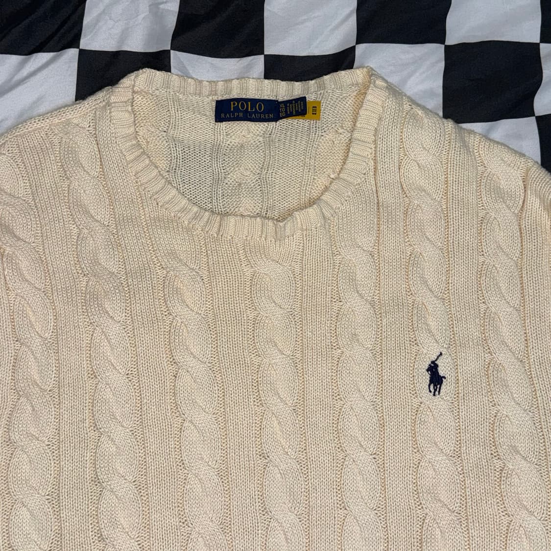 폴로 랄프로렌 꽈배기 니트 상품이미지3