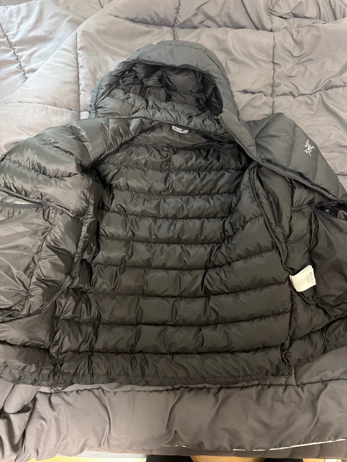 아크테릭스 토륨후디 블랙xl 상품이미지6