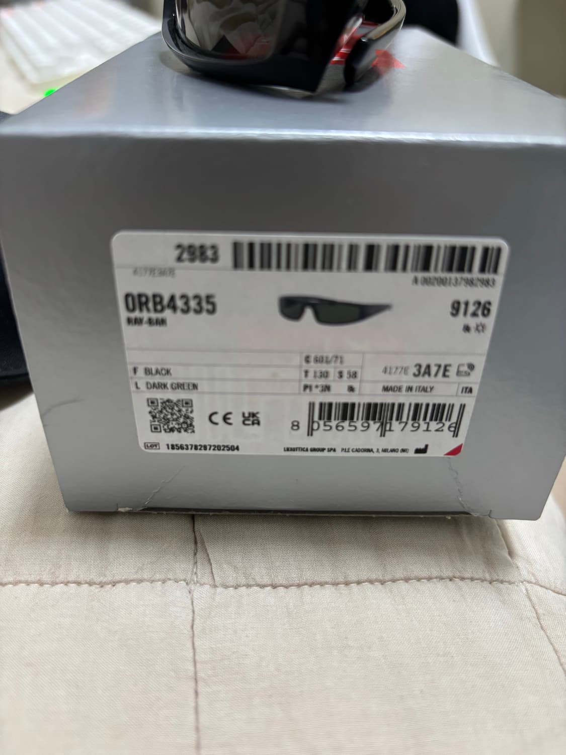레이밴 rb4335 상품이미지1