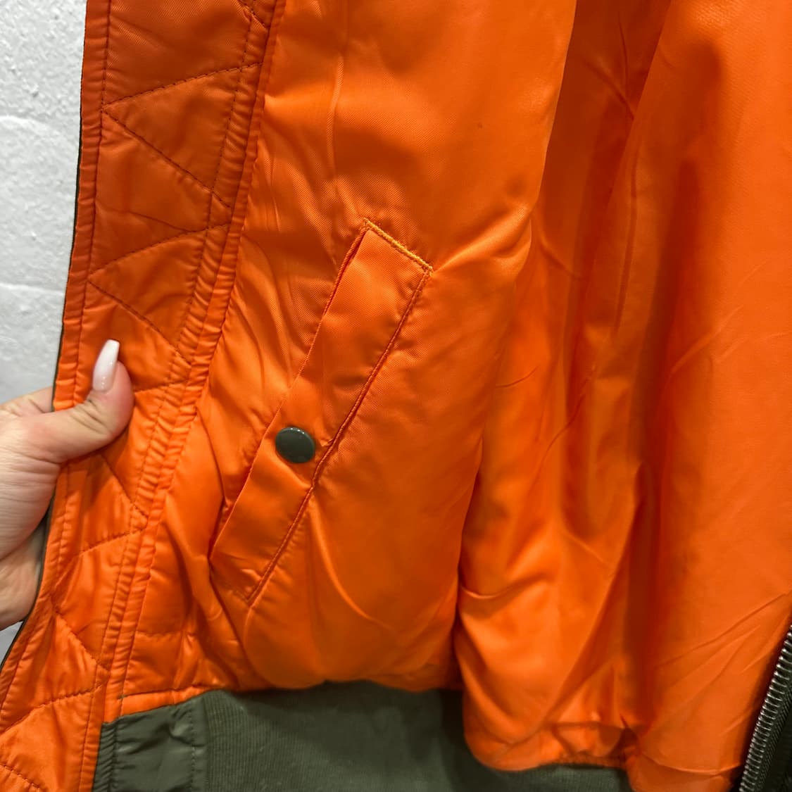 알파인더스트리 MA-1 플라이트 자켓XS 상품이미지3