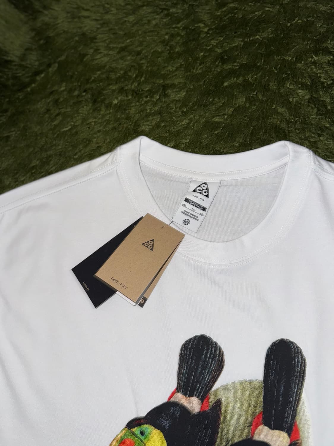 [XXL] 나이키 ACG 드라이핏 그래픽 프린티드 티셔츠 화이트 상품이미지4