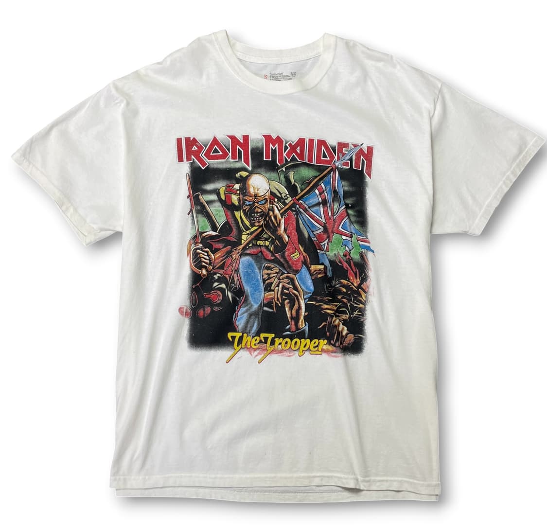 헤인즈 아이언메이든 락 티셔츠 XL 상품이미지1