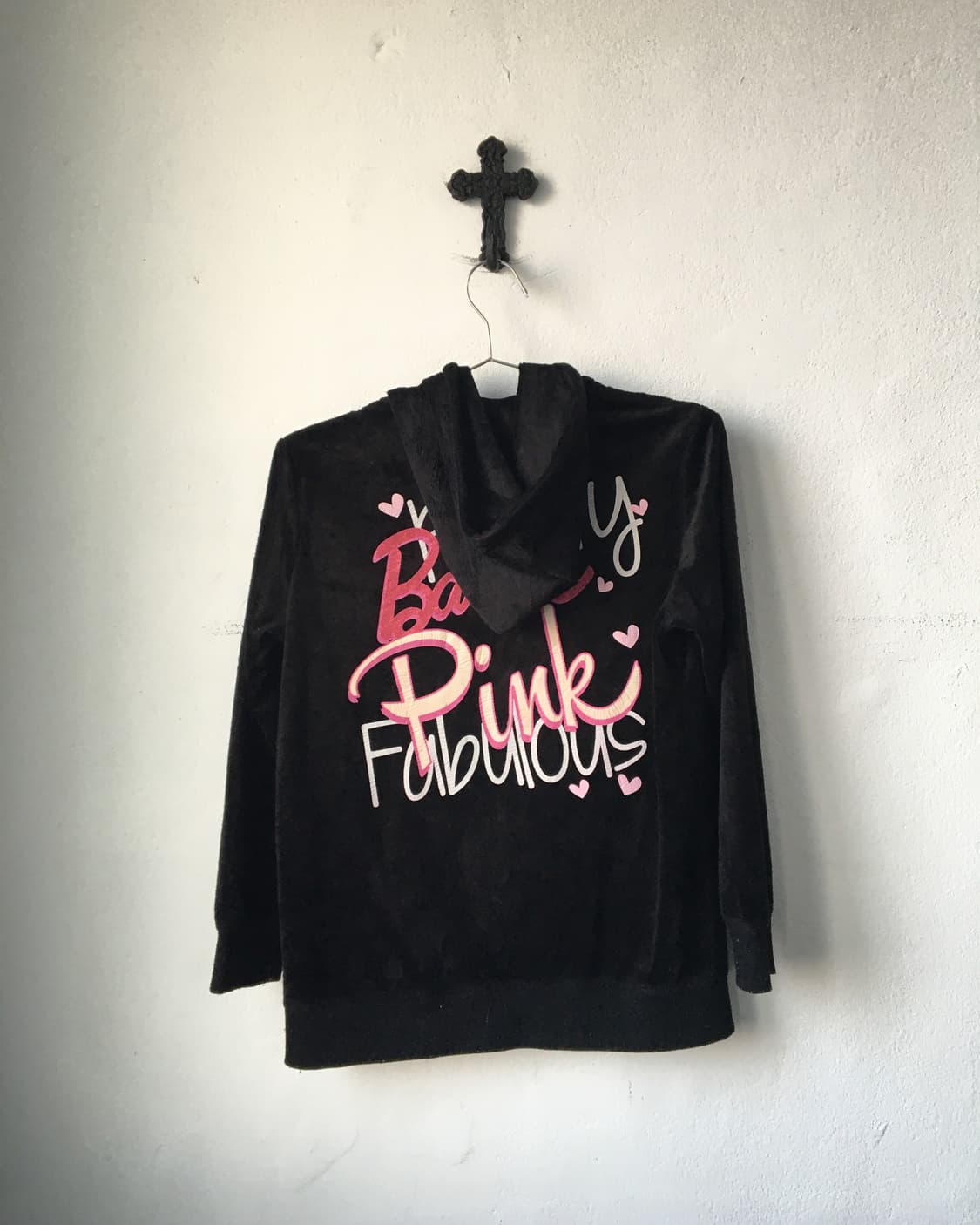 Velvet hood zip up 상품이미지1