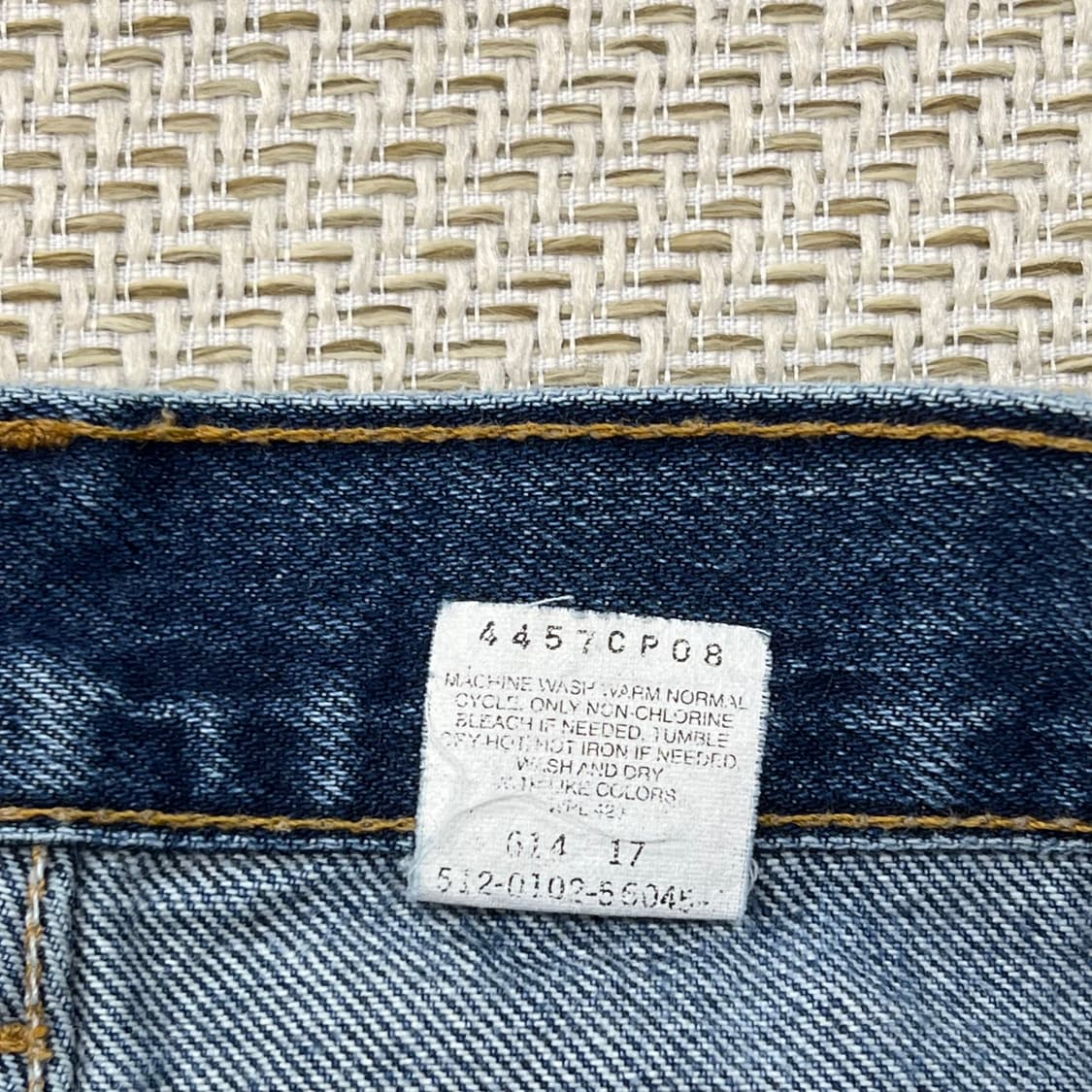Usa리바이스 505 데님팬츠 r2409 상품이미지8