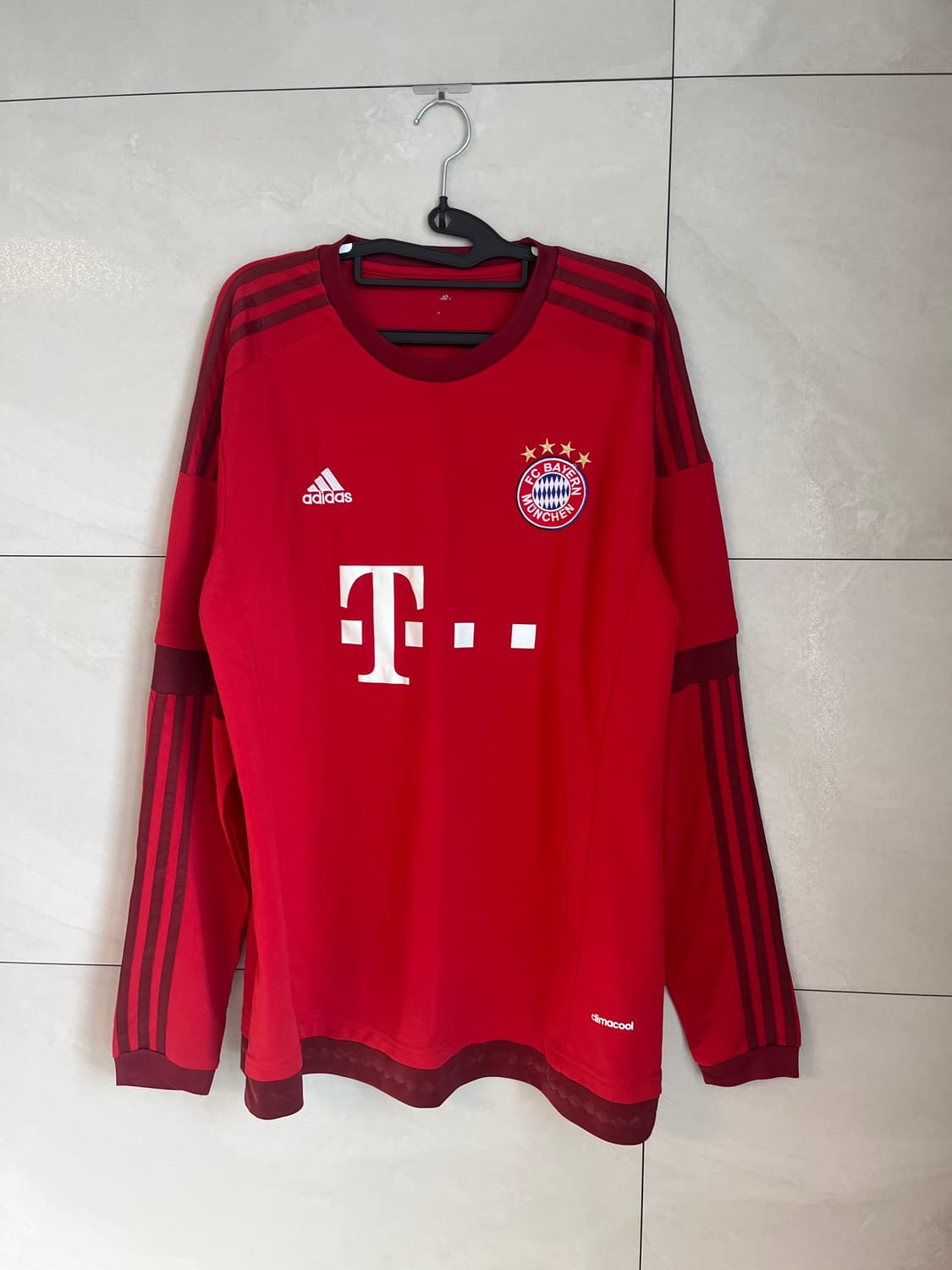 아디다스 뮌헨 15-16 제롬 보아텡 긴팔 져지 유니폼 [XL] 상품이미지4