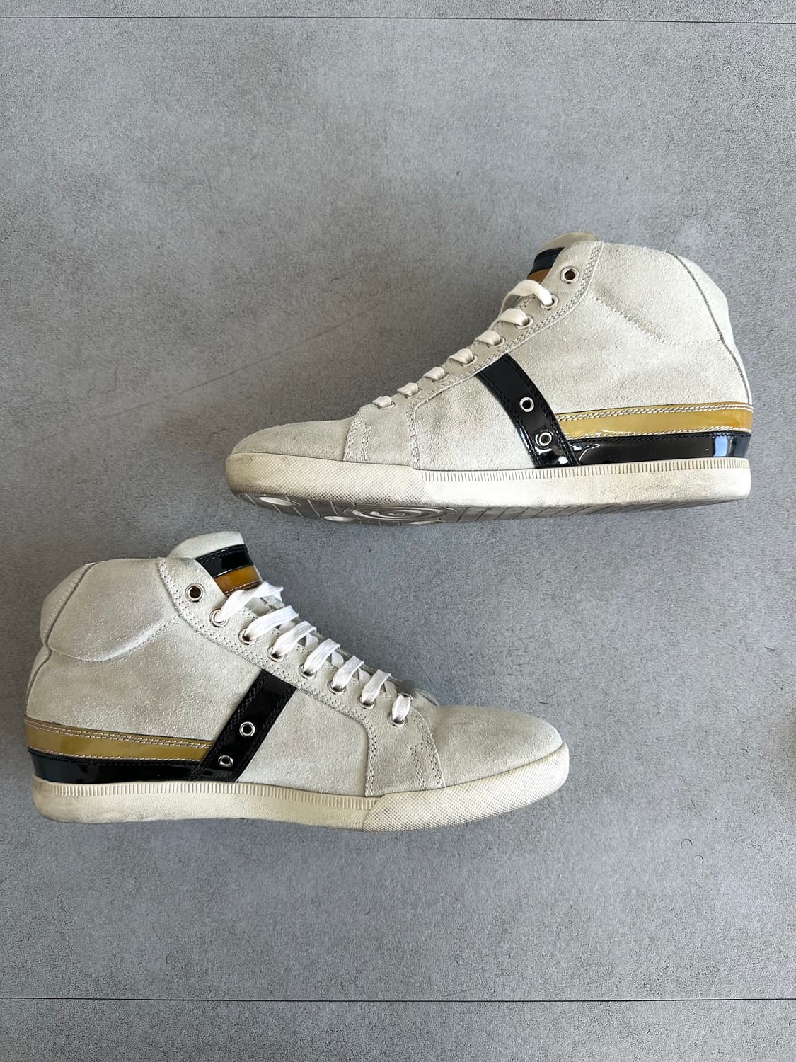 디올 옴므 07AW 에디슬리먼 스웨이드 하이탑 상품이미지8