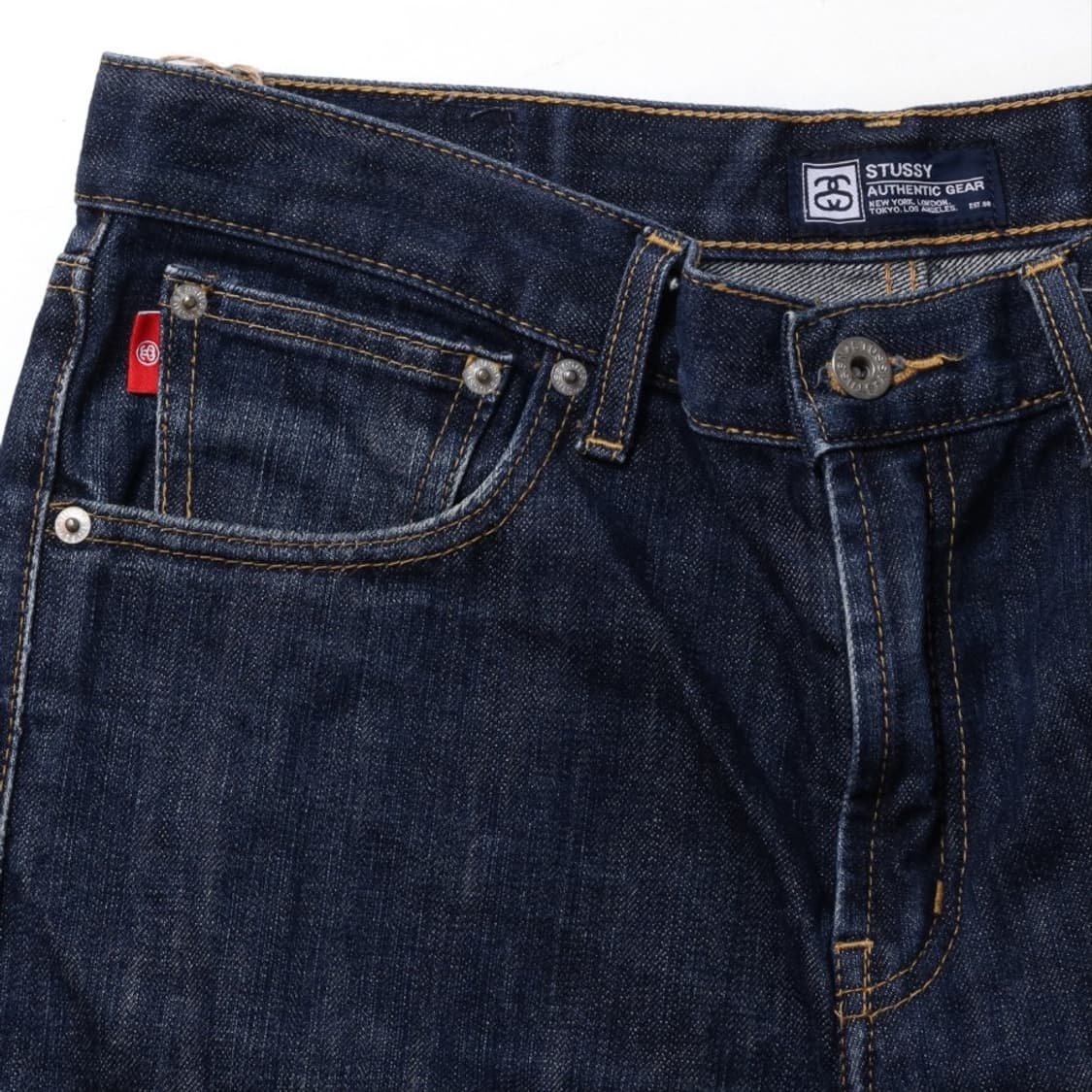 스투시 Stussy Back Pocket Logo Denim Pants  상품이미지9