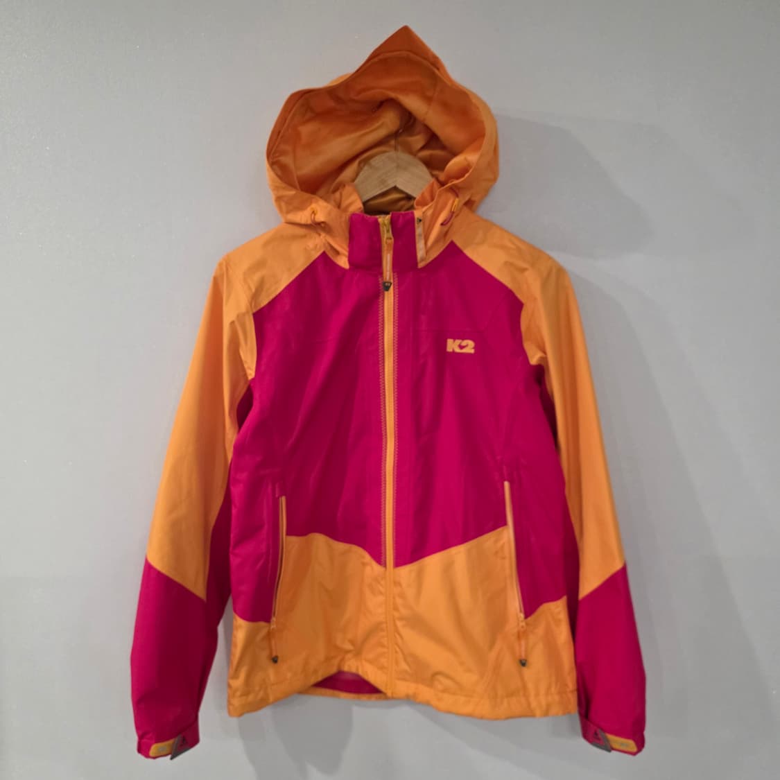 K2 여성 바람막이 95 핑크/오렌지 상품이미지1