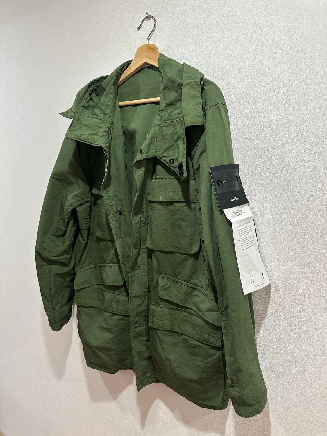 스톤아일랜드 카키 야상 자켓 상품이미지8