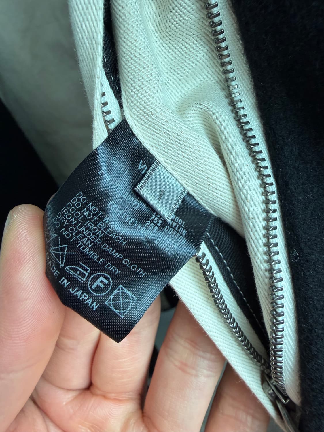 더 비리니 안느 멜튼 하이넥 코트 s 상품이미지8