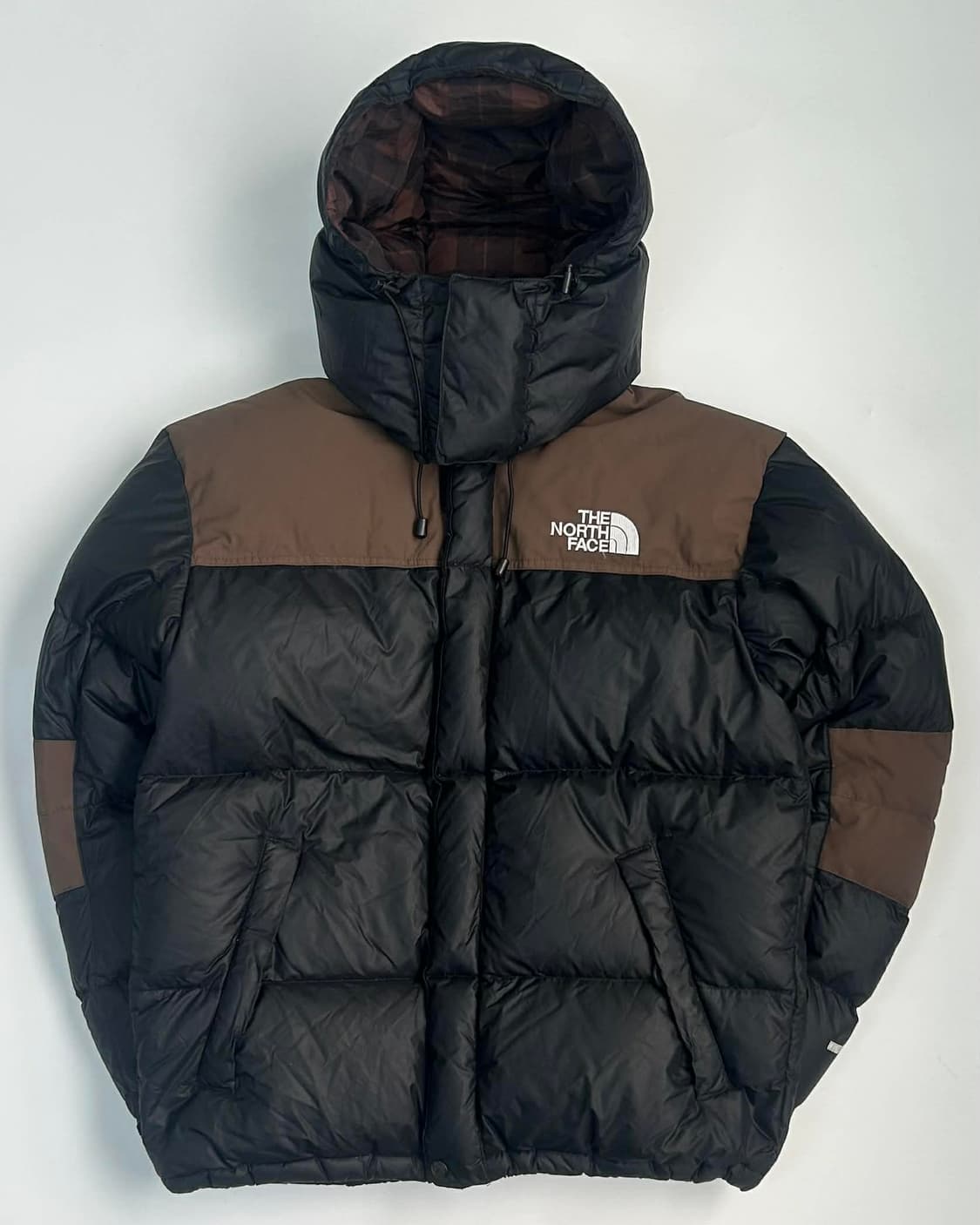 [M] 노스페이스 800필 브라운 다운 후드 푸퍼 패딩 자켓 상품이미지3