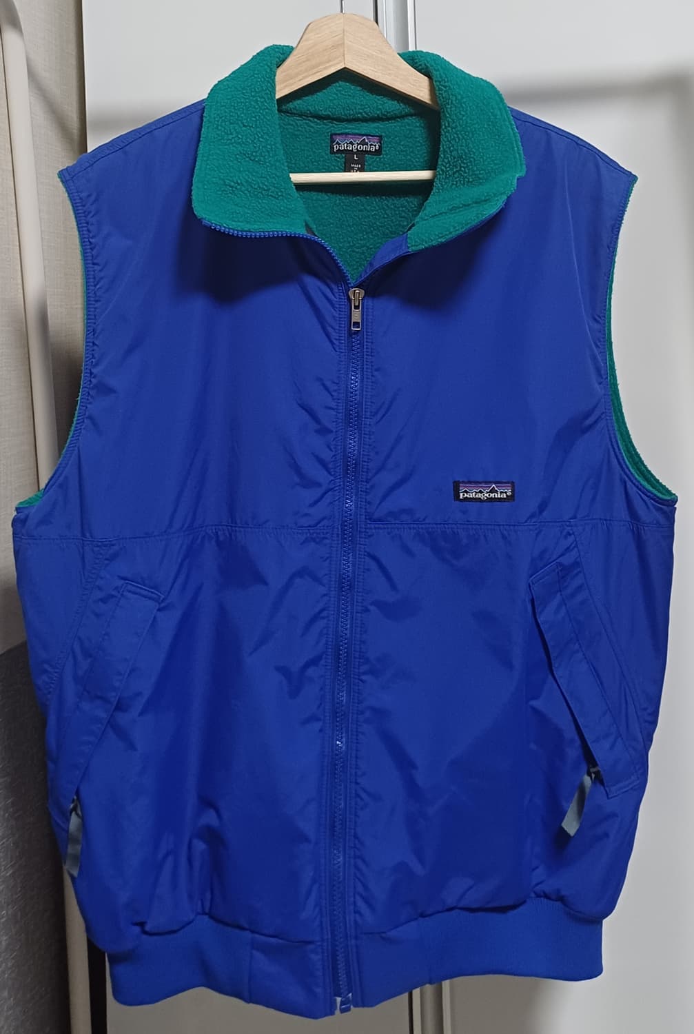 🇺🇸 [L] 파타고니아 쉘드 신칠라 베스트 - 로얄 블루 / 틸 상품이미지1
