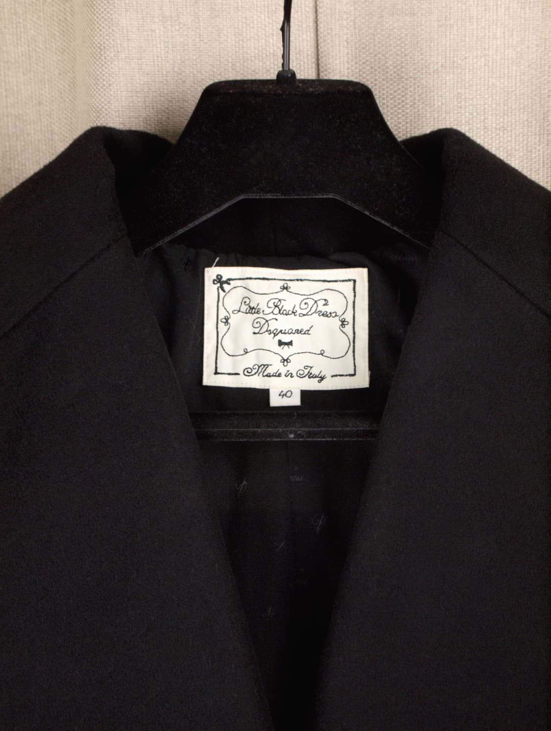 'Little Black Dress' Cape Coat 상품이미지5