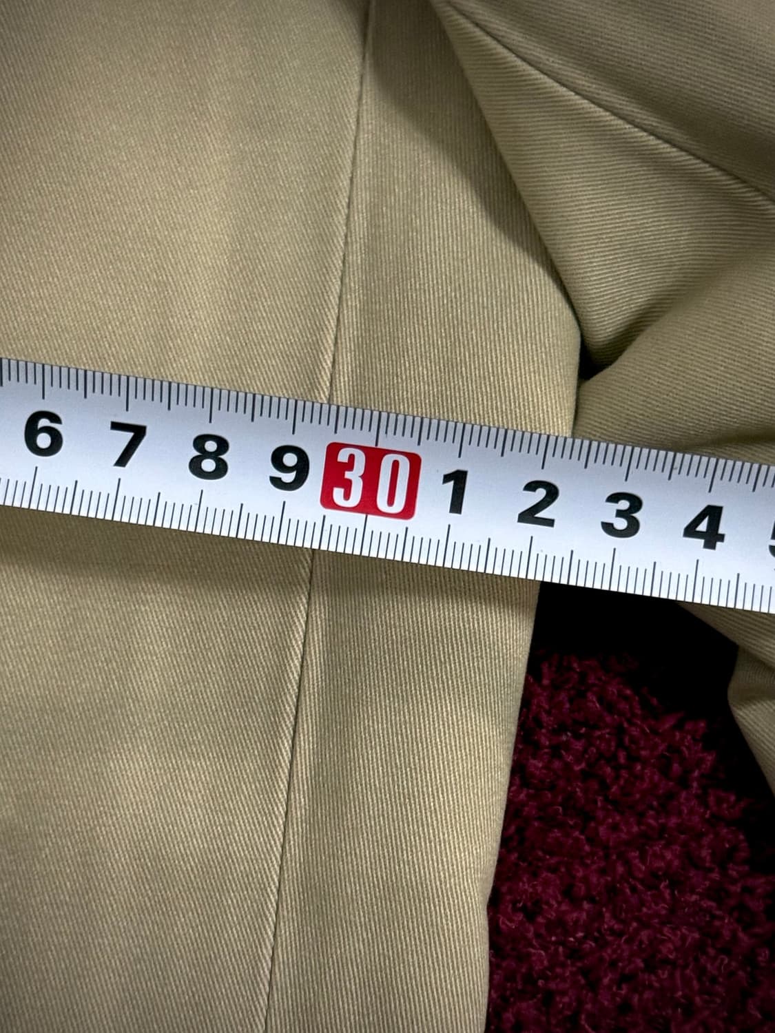 비뮤즈멘션 와이드 코튼 턱 팬츠 베이지 38(M) 상품이미지7