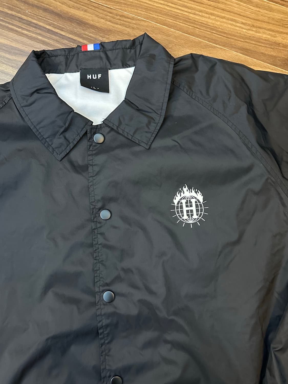 HUF X THRASHER 콜라보 코치자켓 L 상품이미지5