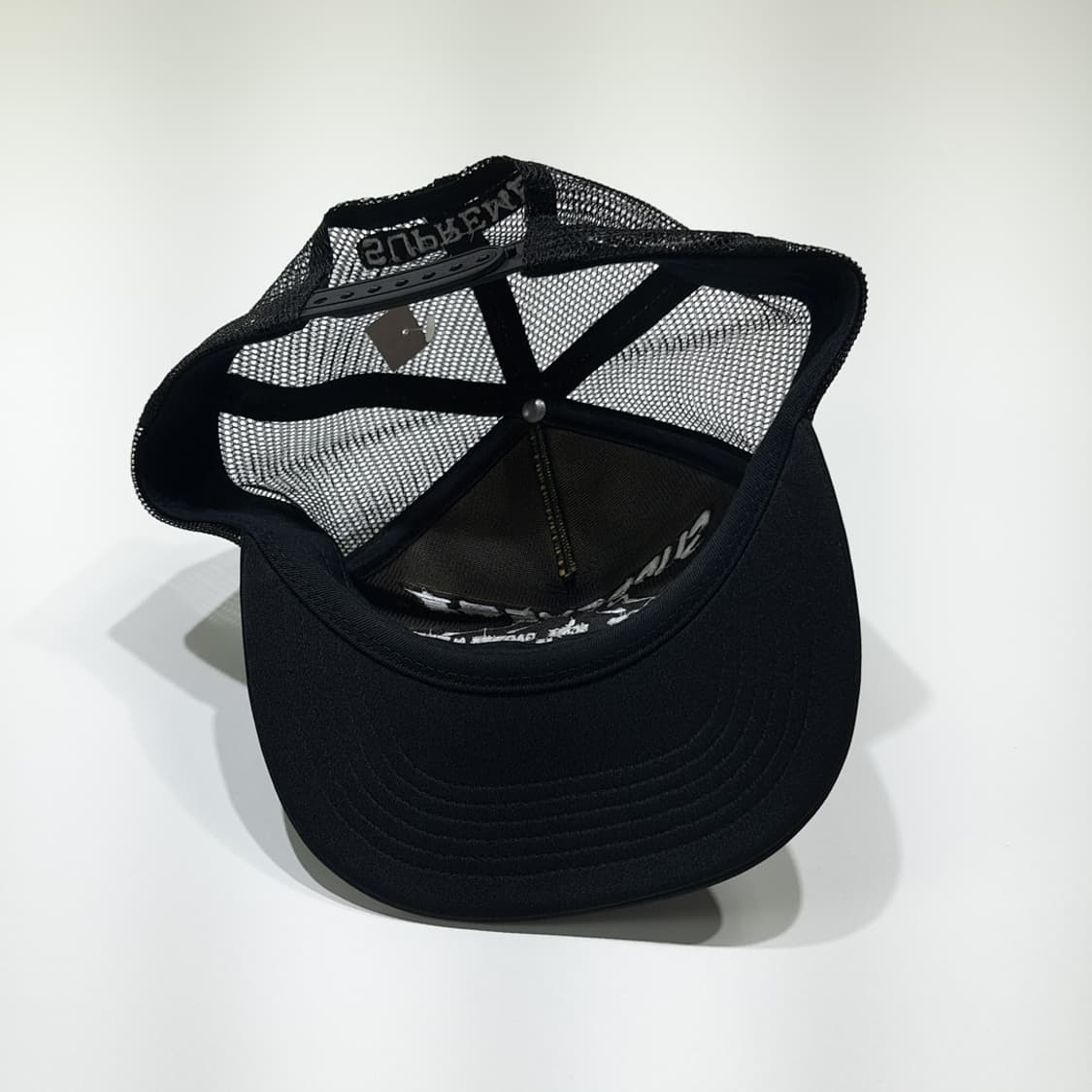 CL960 슈프림 22FW 트랜스포트 블랙 메쉬 5패널캡 모자 상품이미지6