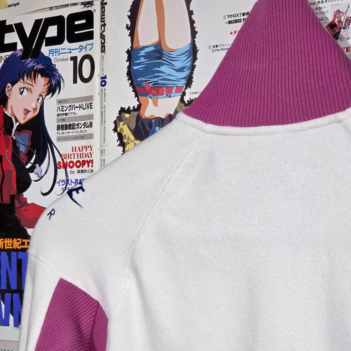 00'S 나이키 화이트 핑크 걸즈 코튼 집업  상품이미지6