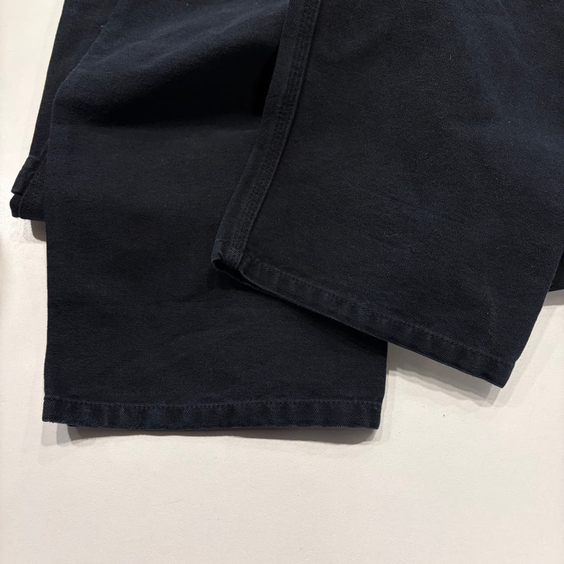 [34x32] 칼하트 WIP 블랙 오버롤 멜빵 C333 상품이미지5