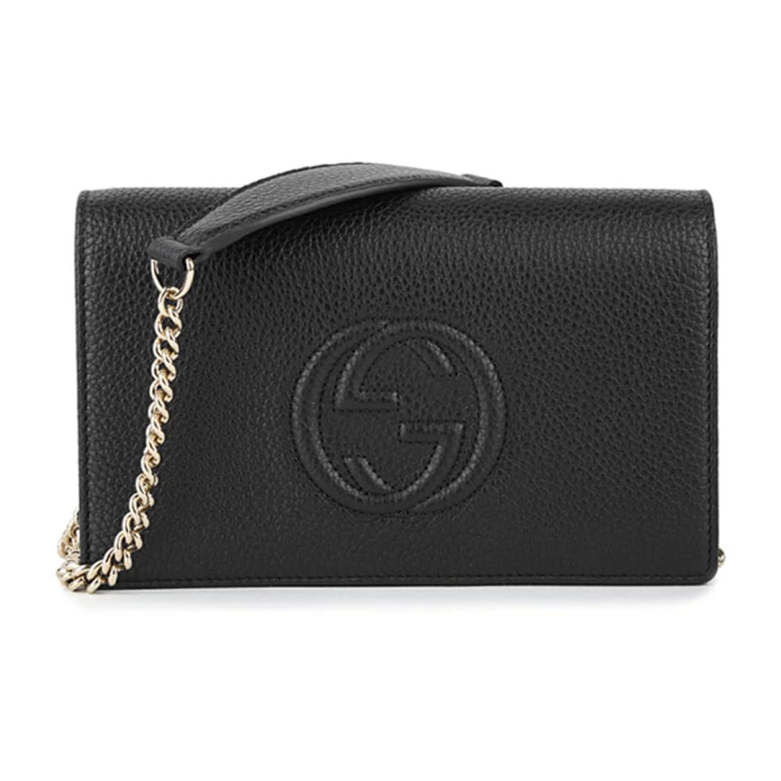 구찌 소호 체인 크로스백 블랙 상품이미지1