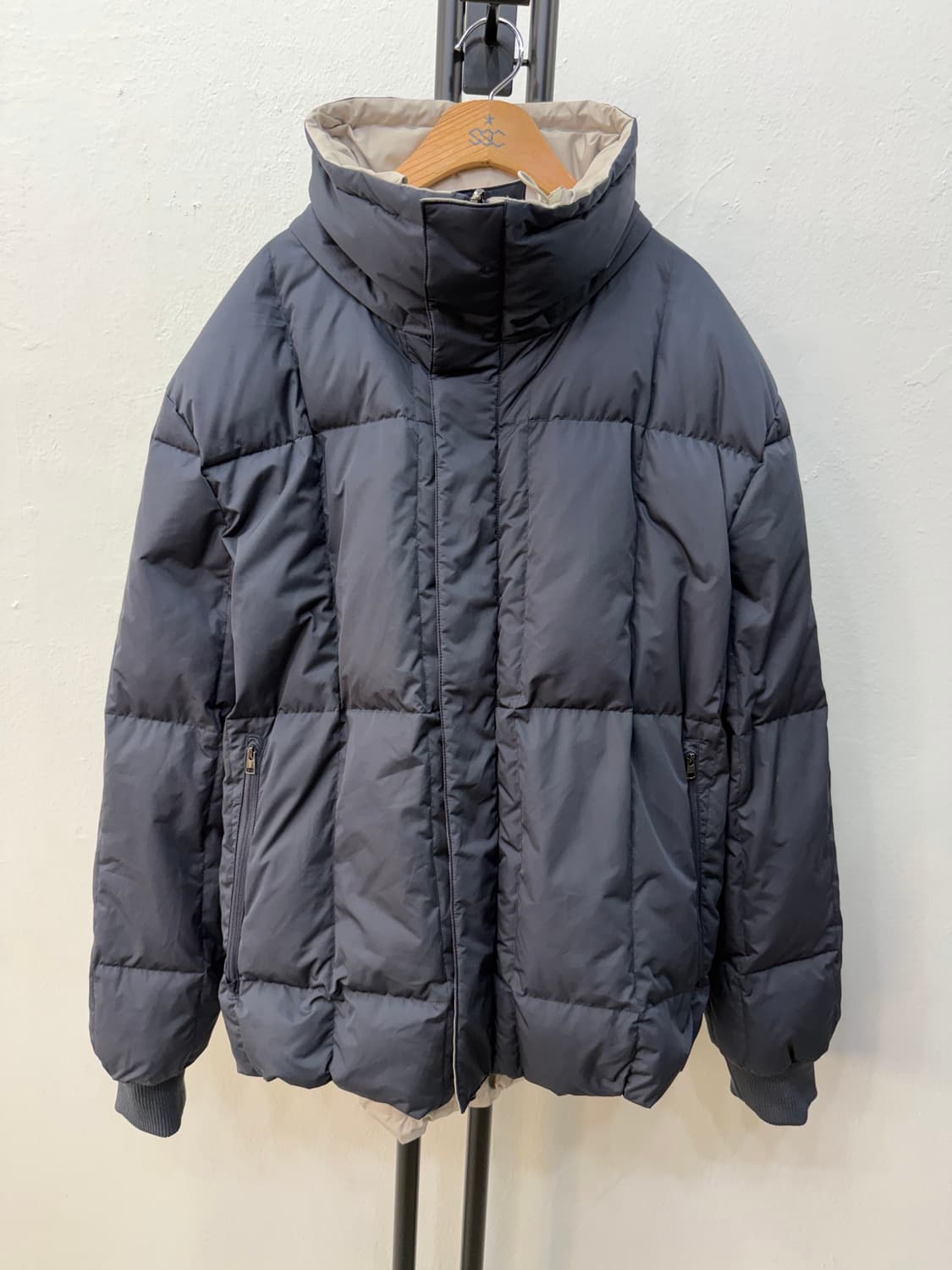 정품) COS 코스 남성 리버시블 양면 패딩 점퍼 L 상품이미지1