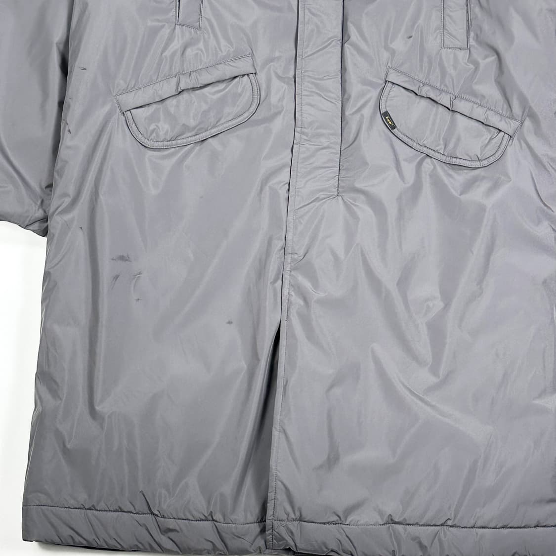 Lee (리) 이니셜 차콜 롱패딩 점퍼 (실측 L) 상품이미지3