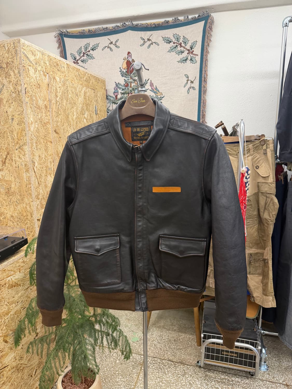 JIASHI 말가죽 홀스하이드 a2 자켓 상품이미지1