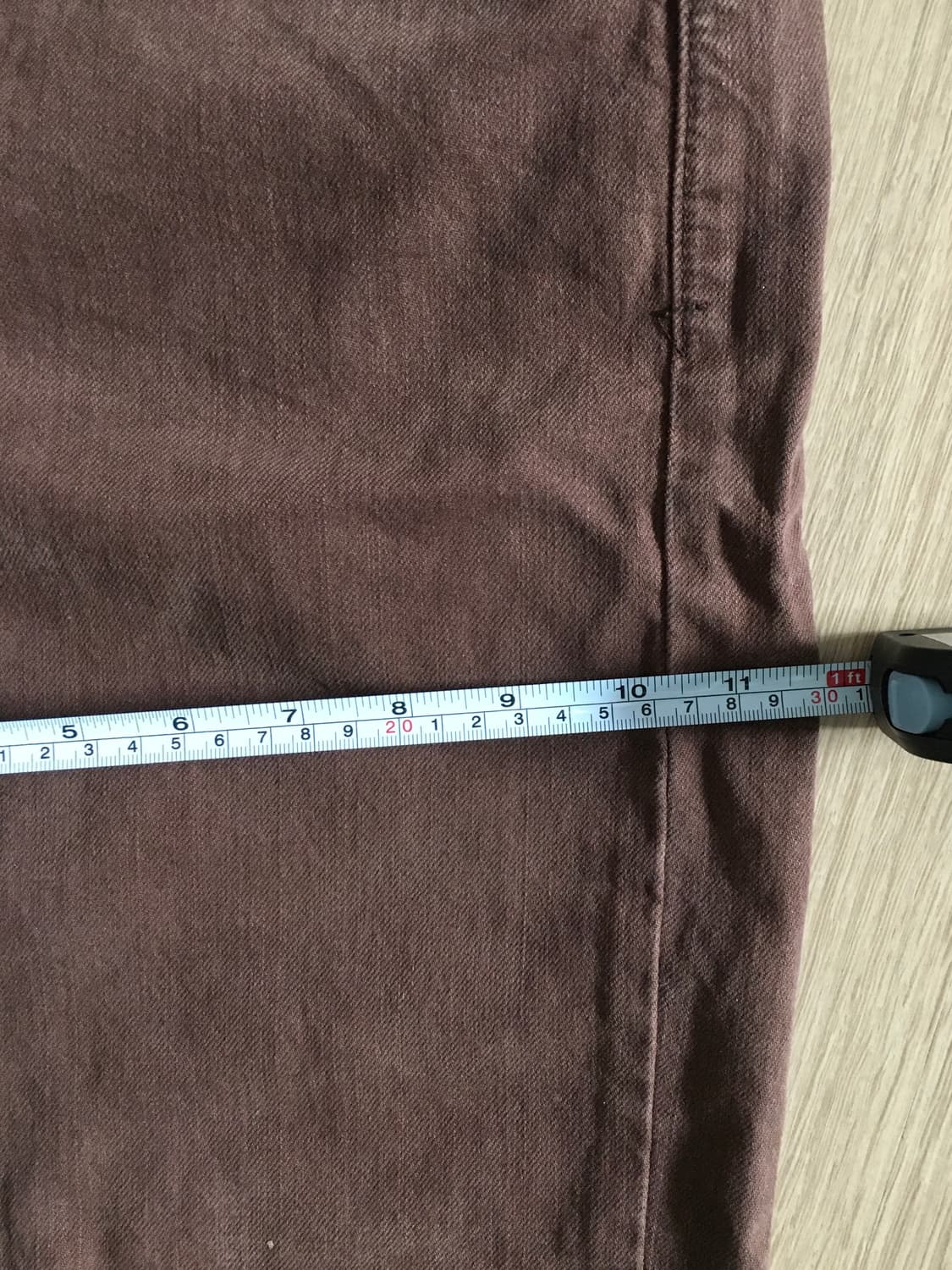 1967s 폴로 랄프로렌 Polo 자수 포인트 빈티지 코튼 팬츠 브라운 상품이미지6