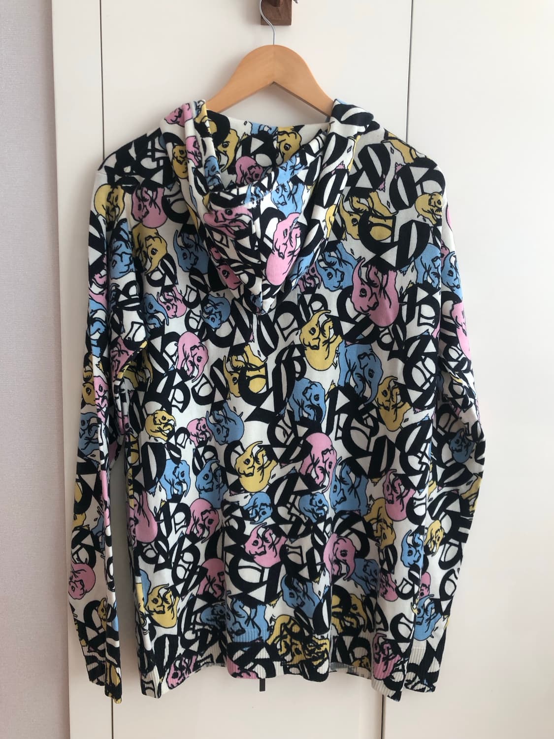 존 갈리아노 울 후드 집업져지 자켓 상품이미지4