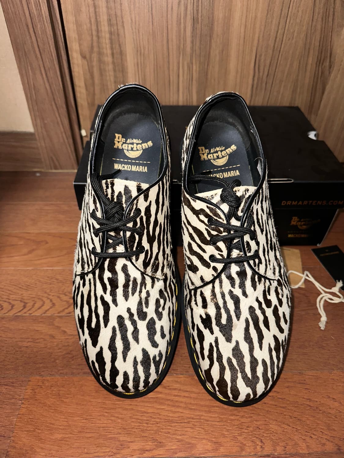 [280] 닥터마틴 와코마리아 1461 타이거 카모 헤어 상품이미지5
