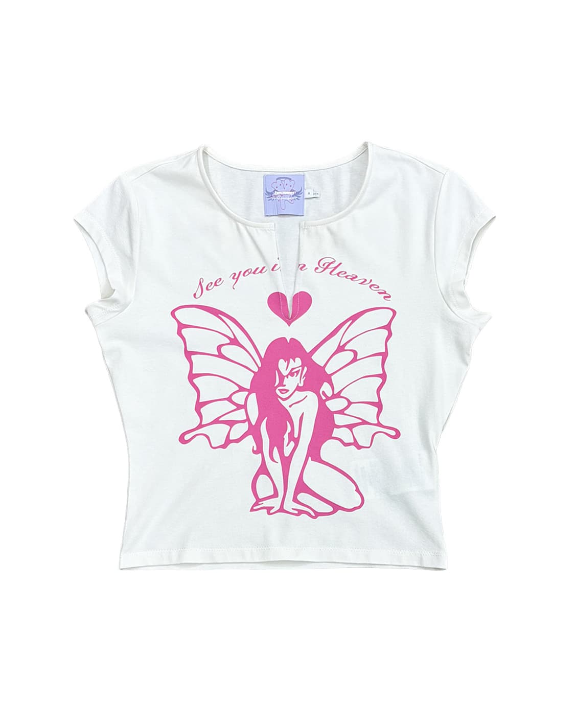 헤븐 바나 영슈타인 엔젤 티셔츠 상품이미지1