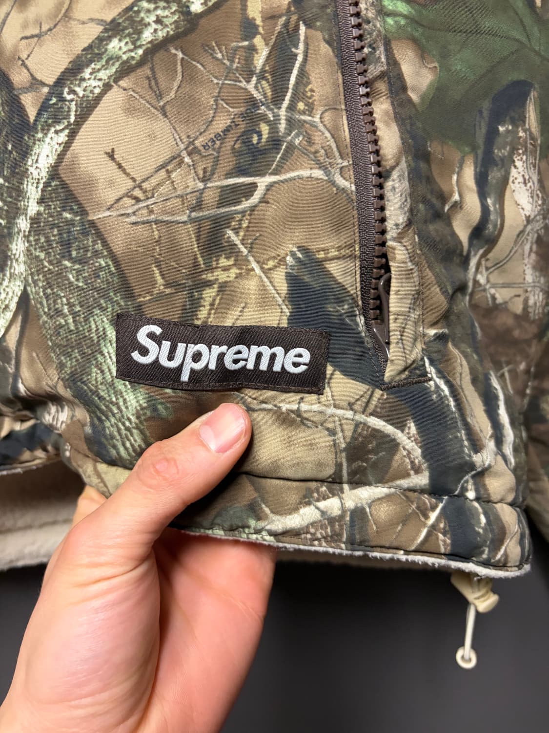 슈프림 폴라텍 셔링 리버시블 풀오버 S사이즈 상품이미지2