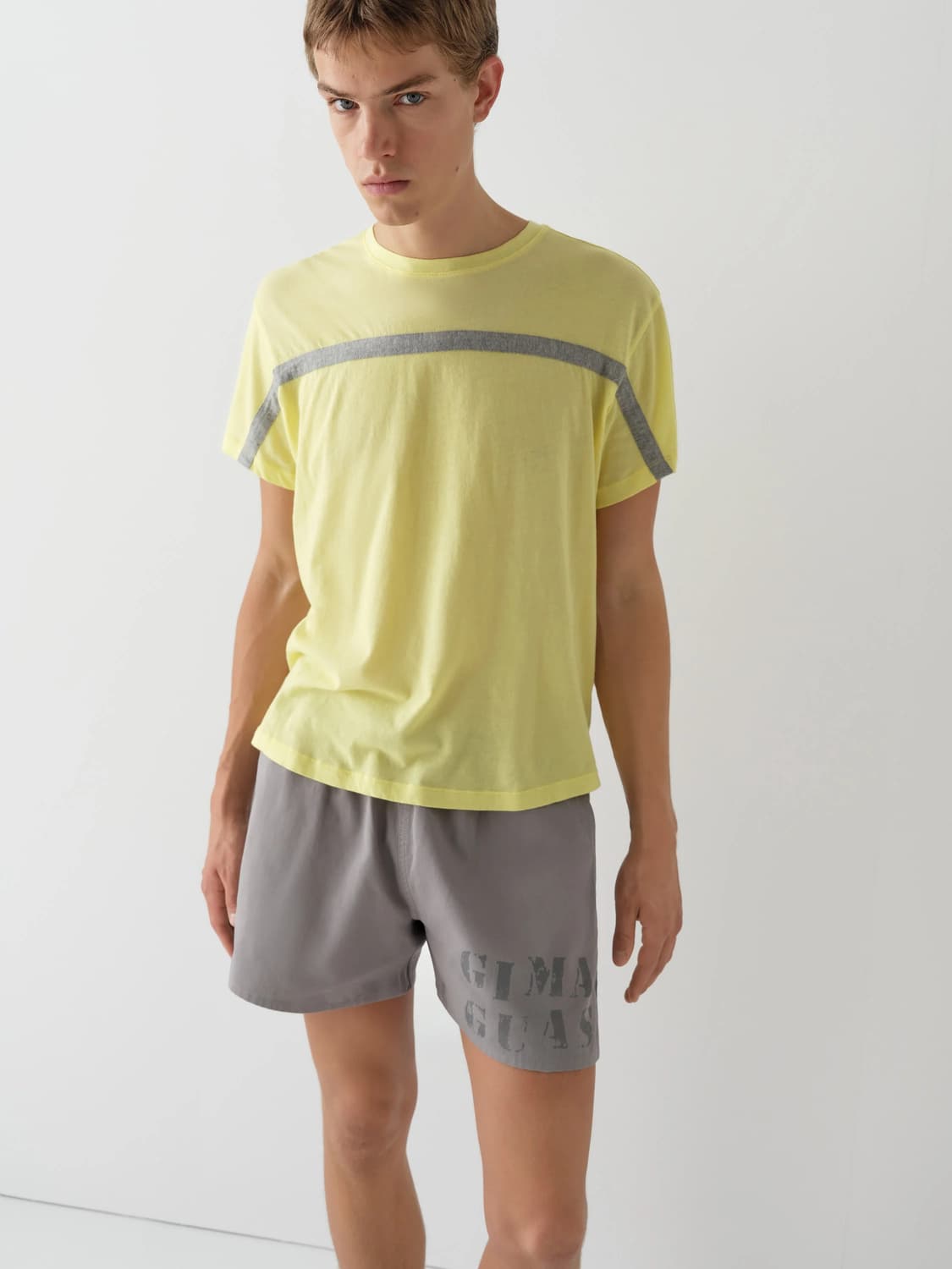 (XS,S) 기마구아스 Thomas 티셔츠/ 옐로우 상품이미지6