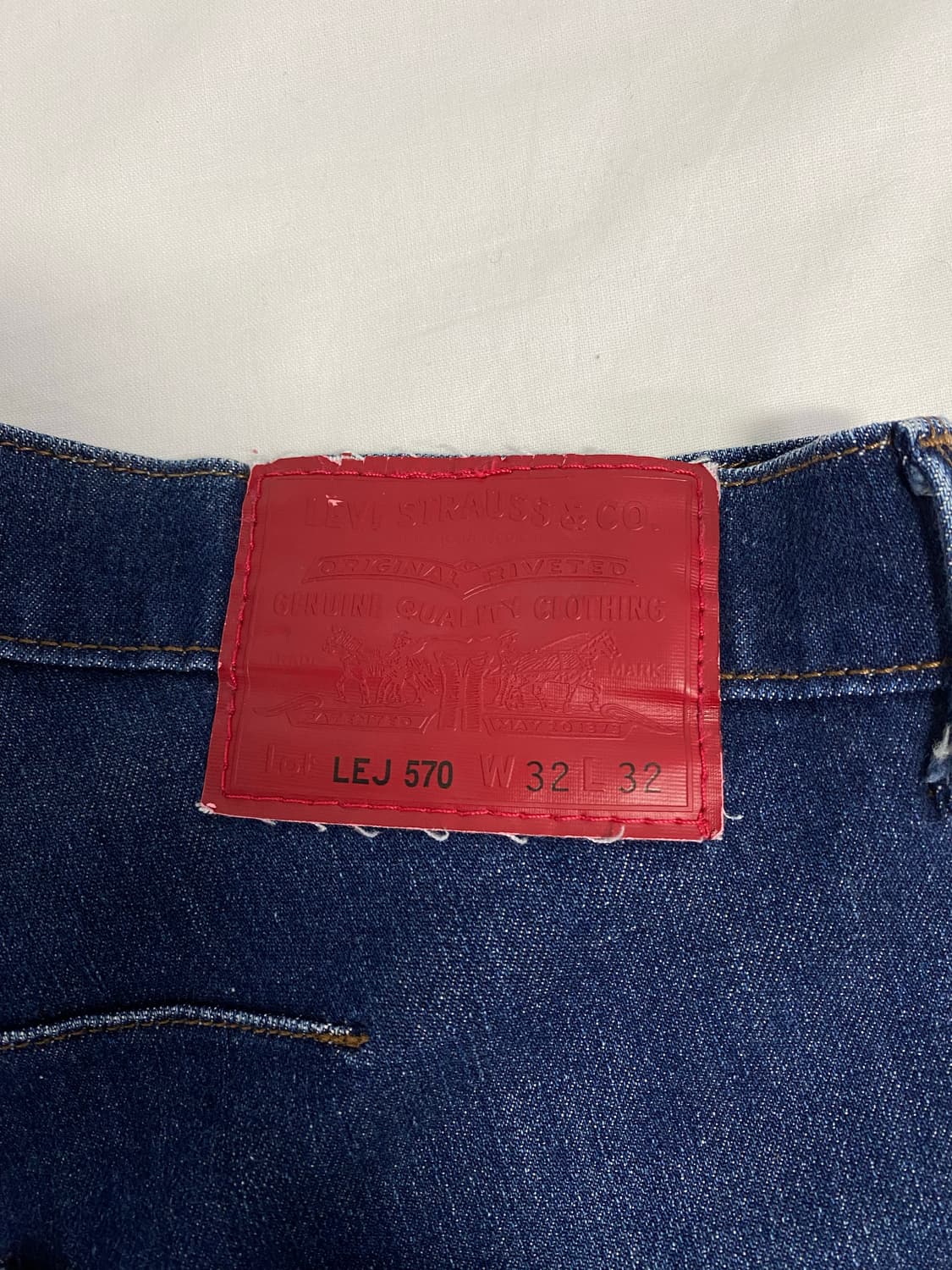 리바이스 프리미엄 LEJ 570 엔지니어드 데님 32/32 상품이미지4