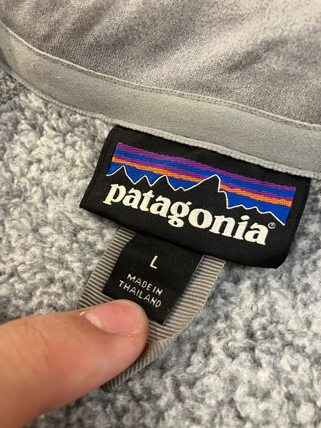 파타고니아 신칠라 하프집업 베터 플리스 그레이 상품이미지5