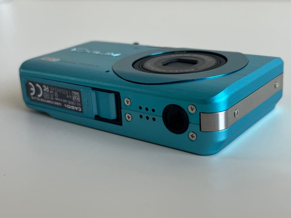 [민트급] 카시오 엑슬림 z90 민트 / 디지털카메라 빈티지디카 상품이미지5