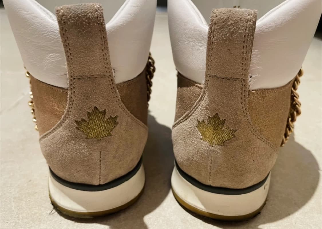 디스퀘어드2(DSQUARED2)  가죽 스니커즈 상품이미지4