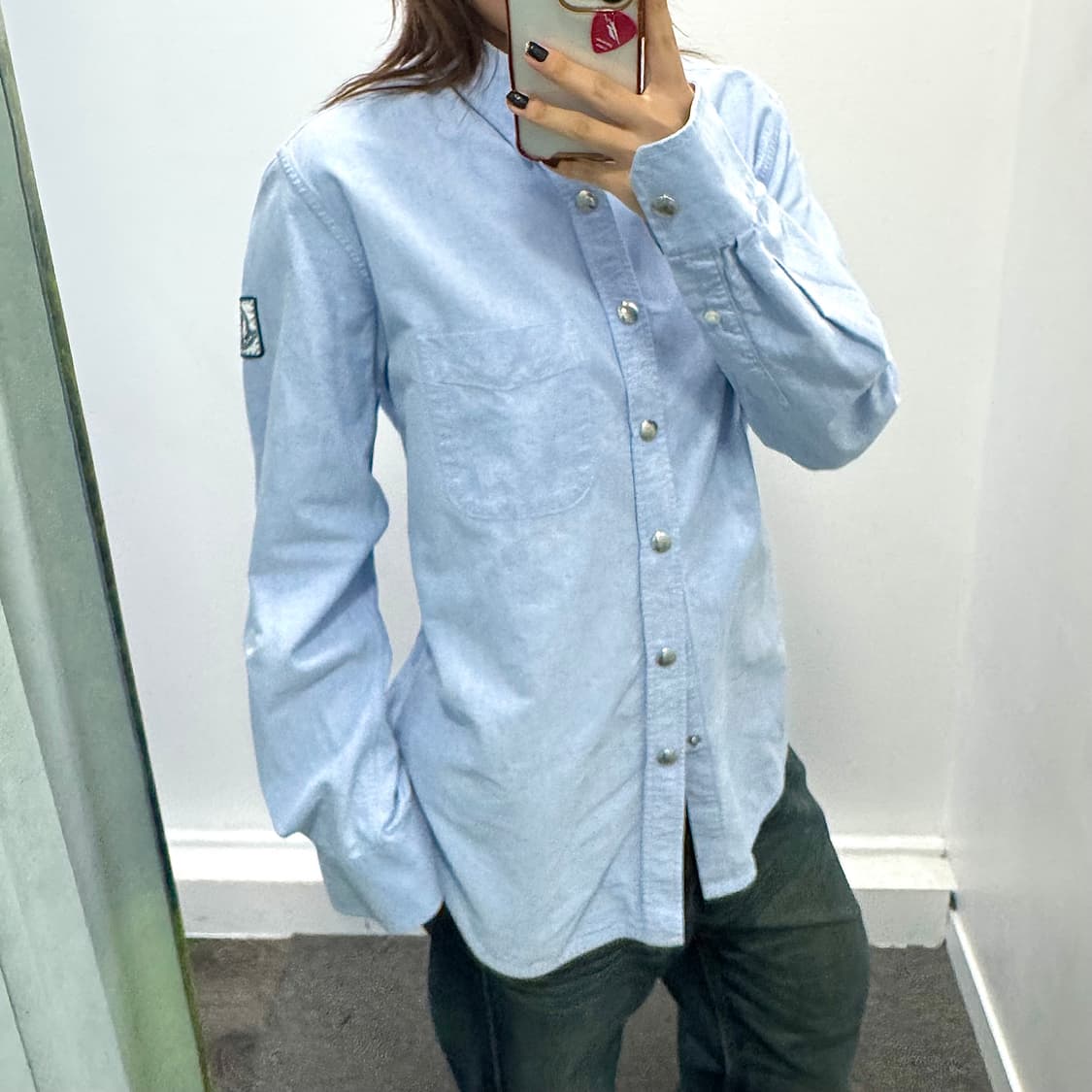 몽클레어블루셔츠 상품이미지5