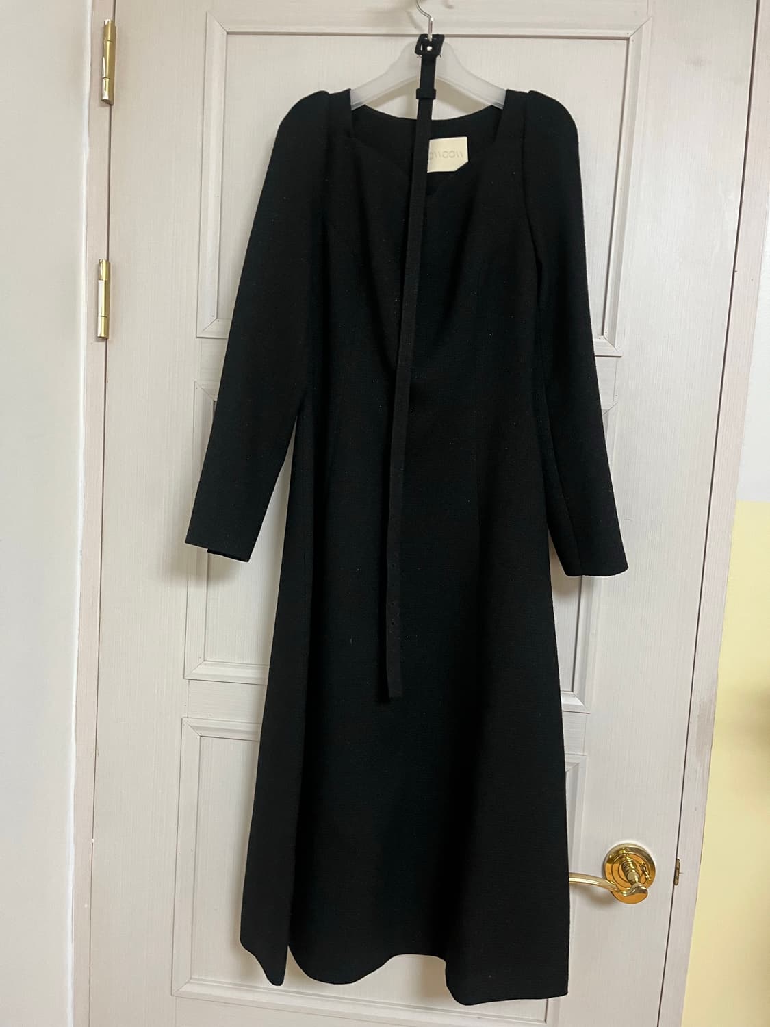 플로움 클래식 노스텔지아 드레스 롱 s 블랙 상품이미지3