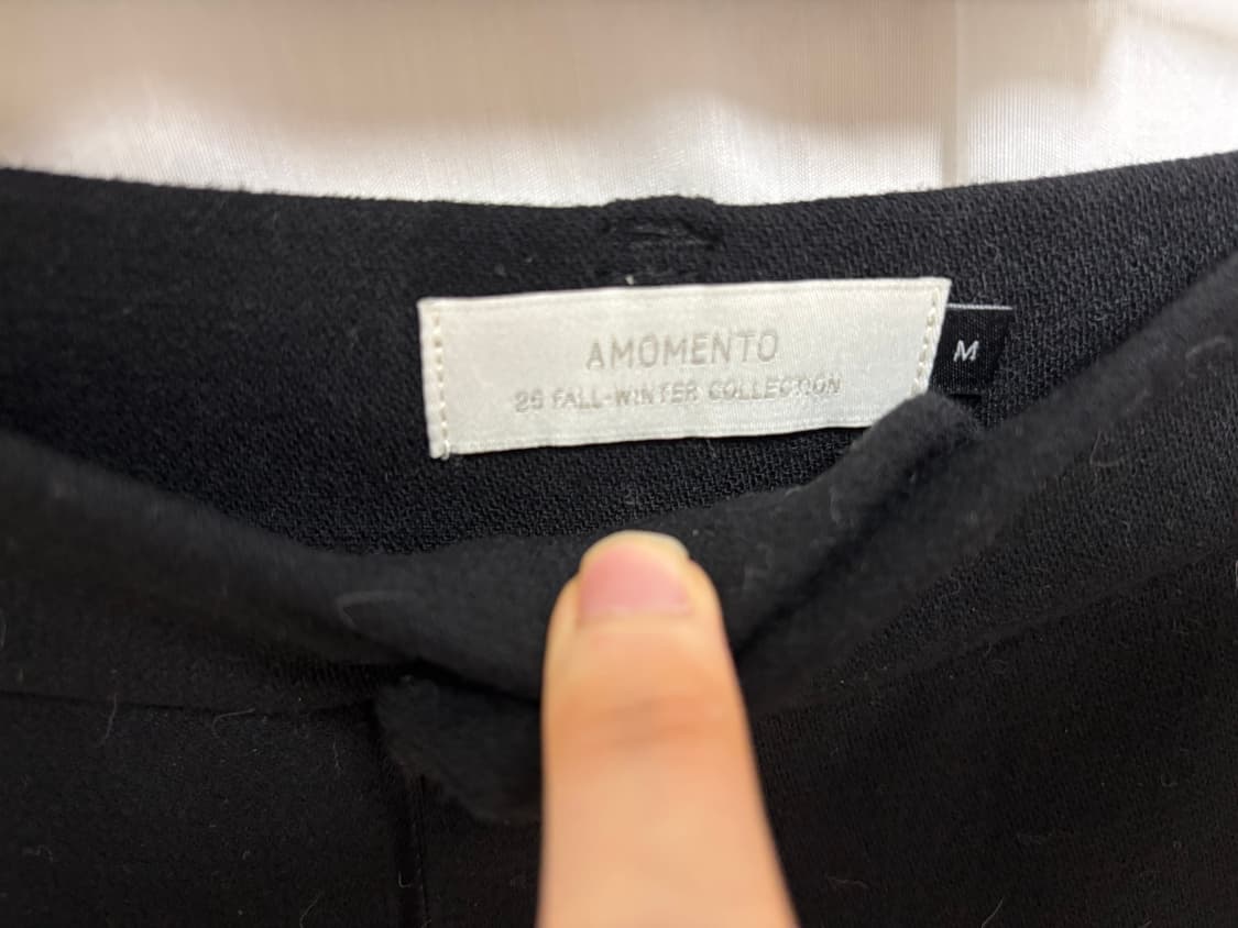 Amomento. Woold pants 상품이미지3